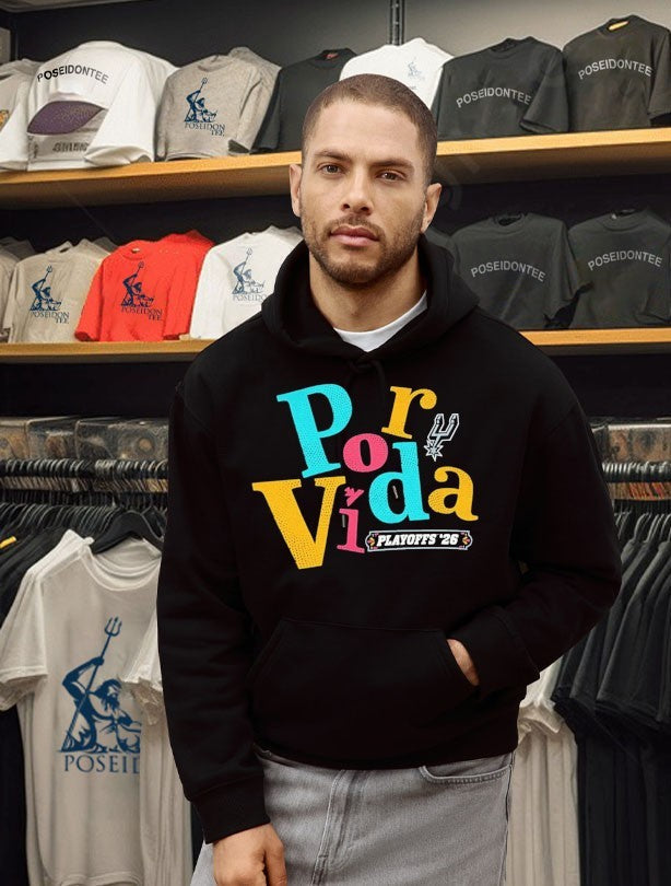 Por Vida Playoffs Spurs Unisex