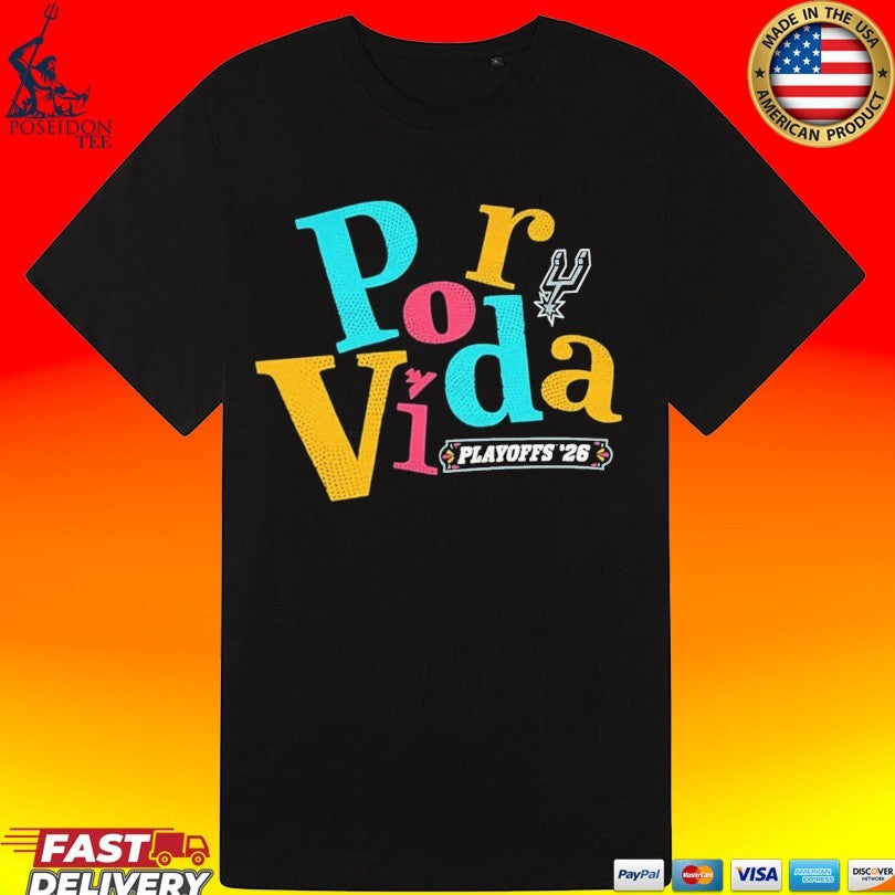 Por Vida Playoffs Spurs Unisex