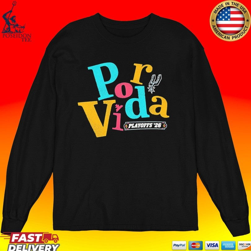 Por Vida Playoffs Spurs Unisex