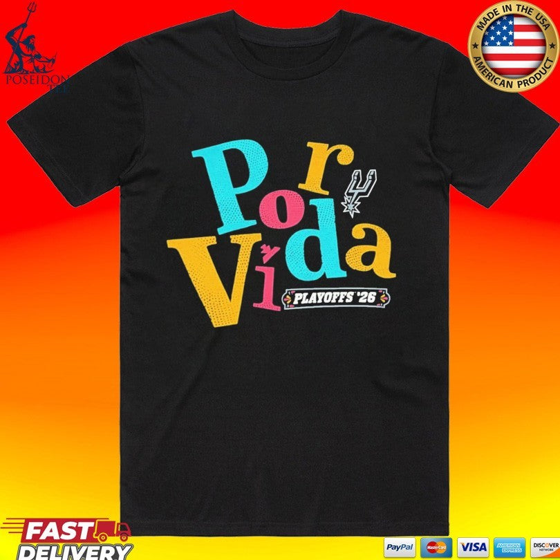 Por Vida Playoffs Spurs Unisex