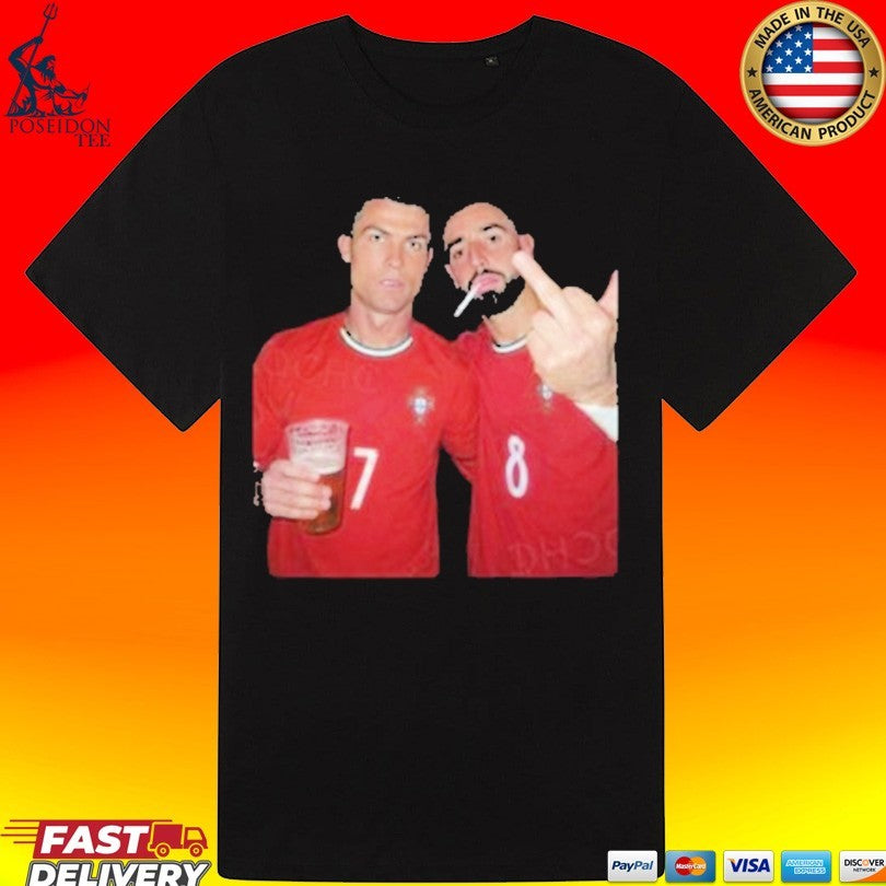 Portugal Bruno Fernandes And Ronaldo Style Unisex