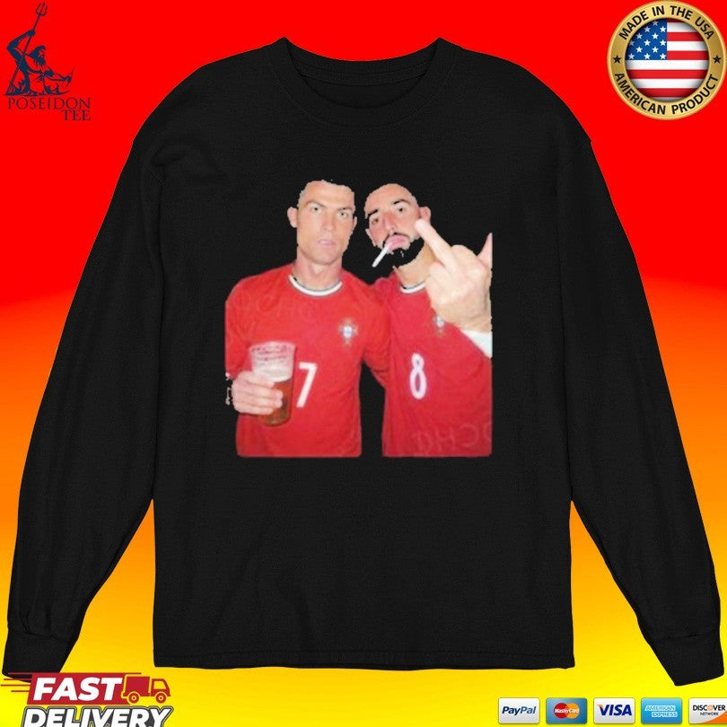 Portugal Bruno Fernandes And Ronaldo Style Unisex