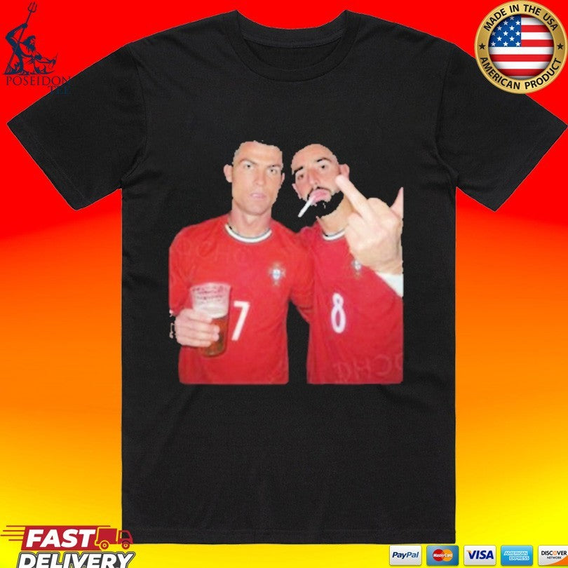 Portugal Bruno Fernandes And Ronaldo Style Unisex