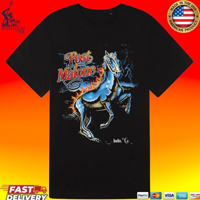 Post Malone Chrome Horse Unisex