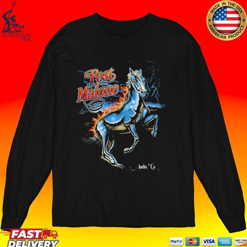 Post Malone Chrome Horse Unisex
