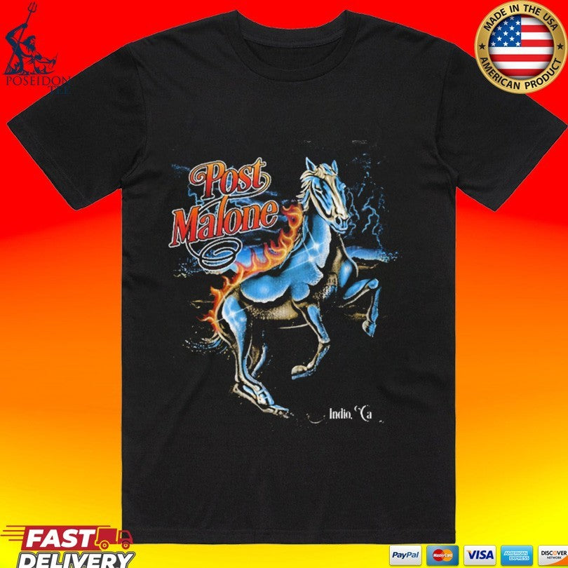 Post Malone Chrome Horse Unisex