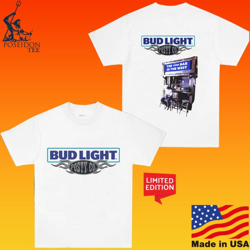 Post Malone Posty Co X Bud Light Unisex