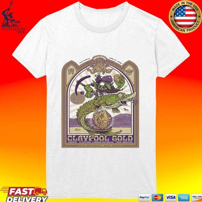 Primus Claypool Gold Tour Dillon Co June 27 2026 Unisex