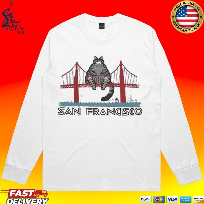 Project Hail Mary Cat San Francisco Golden Gate Bridge Unisex