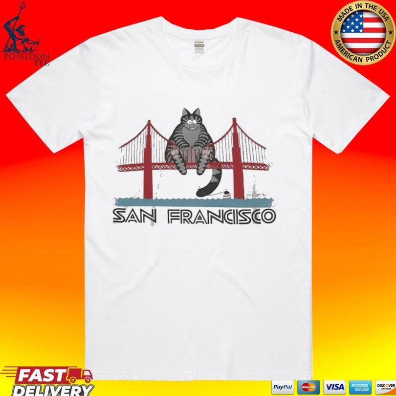 Project Hail Mary Cat San Francisco Golden Gate Bridge Unisex