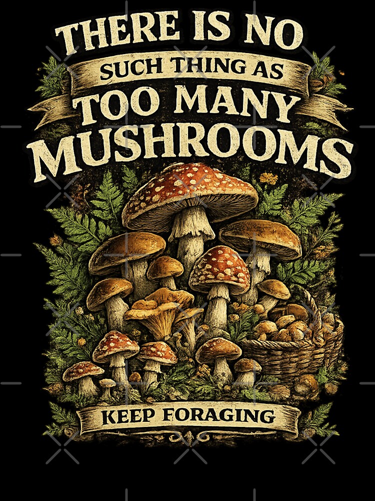Funny Mushroom Foraging by Harpagann