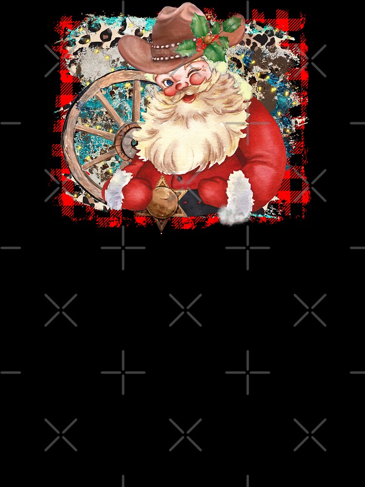 Vintage Cowboy Santa - Western Christmas by handsoftime2020