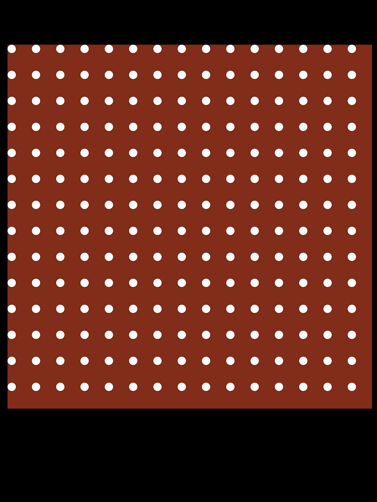 Christmassy Polka Dot Print by PrintsByAnnJ