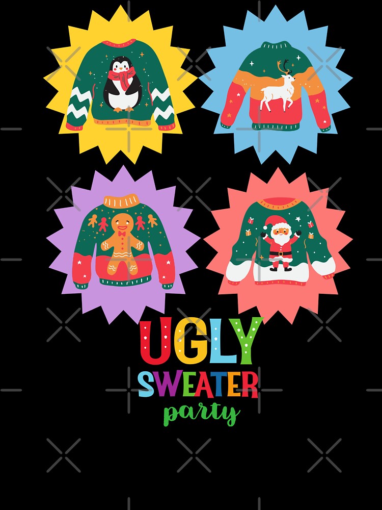 Merry ugly sweater party by GoldenVibesX