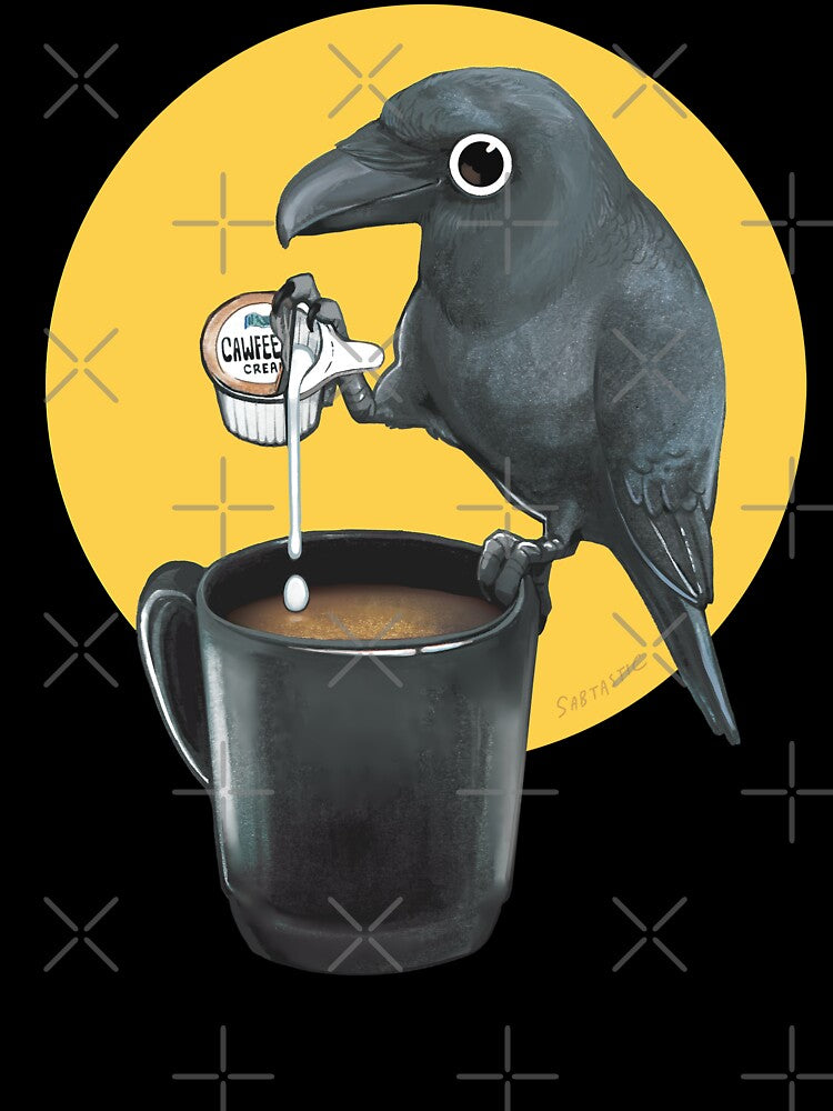 CAW-fee Crow by Sabtastic