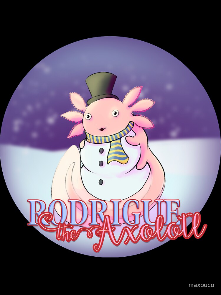 Rodrigue the axolotl by maxouco