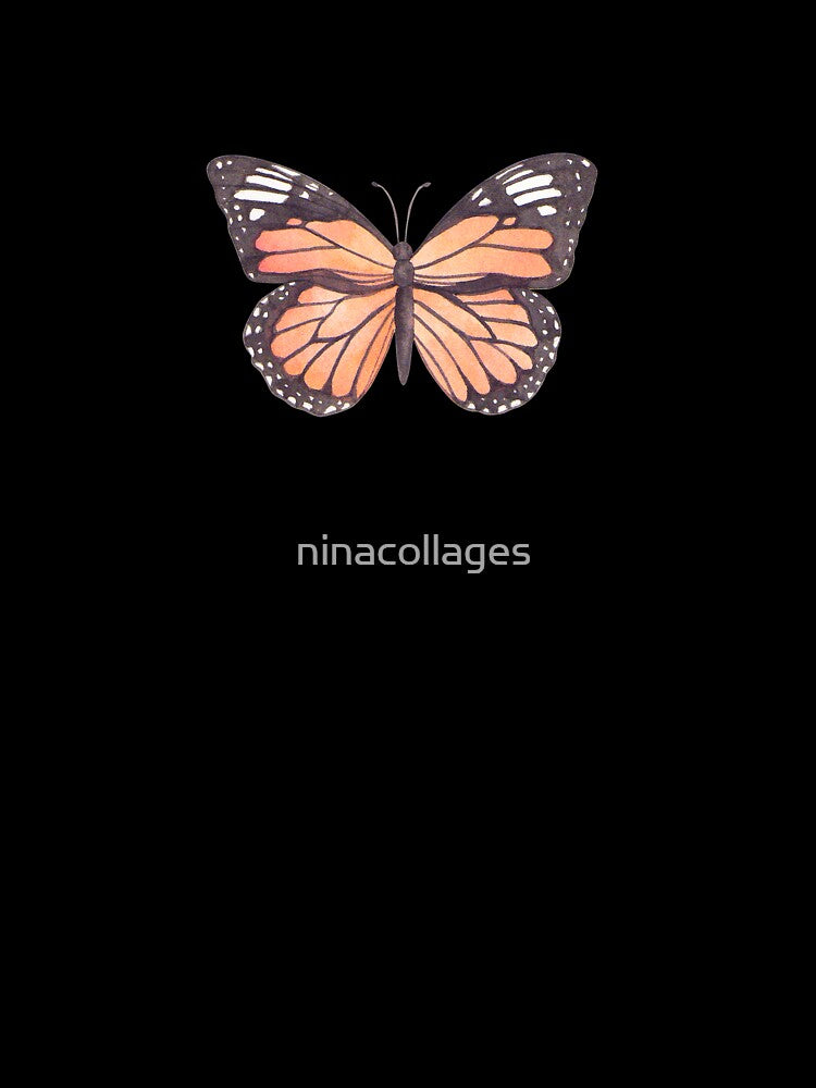 Watercolor butterfly design by ninacollages