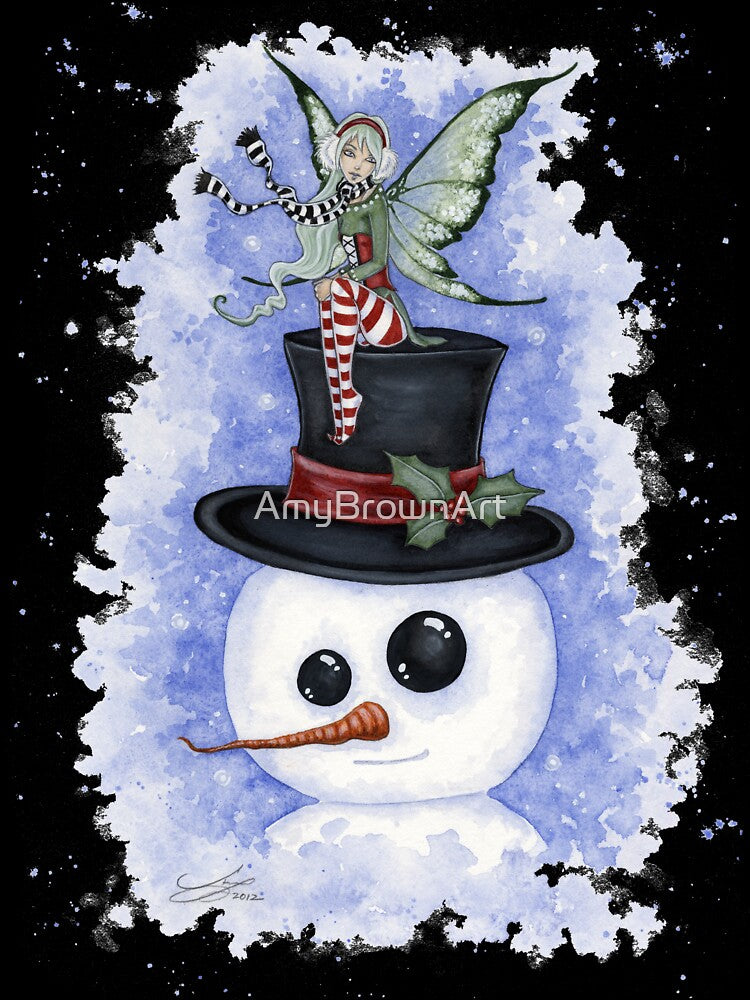 Frosty Friends by AmyBrownArt
