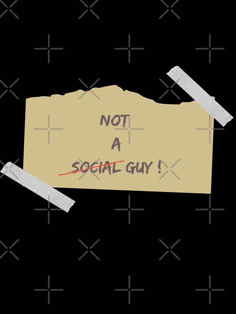 Not a Social Guy by StackedPixels