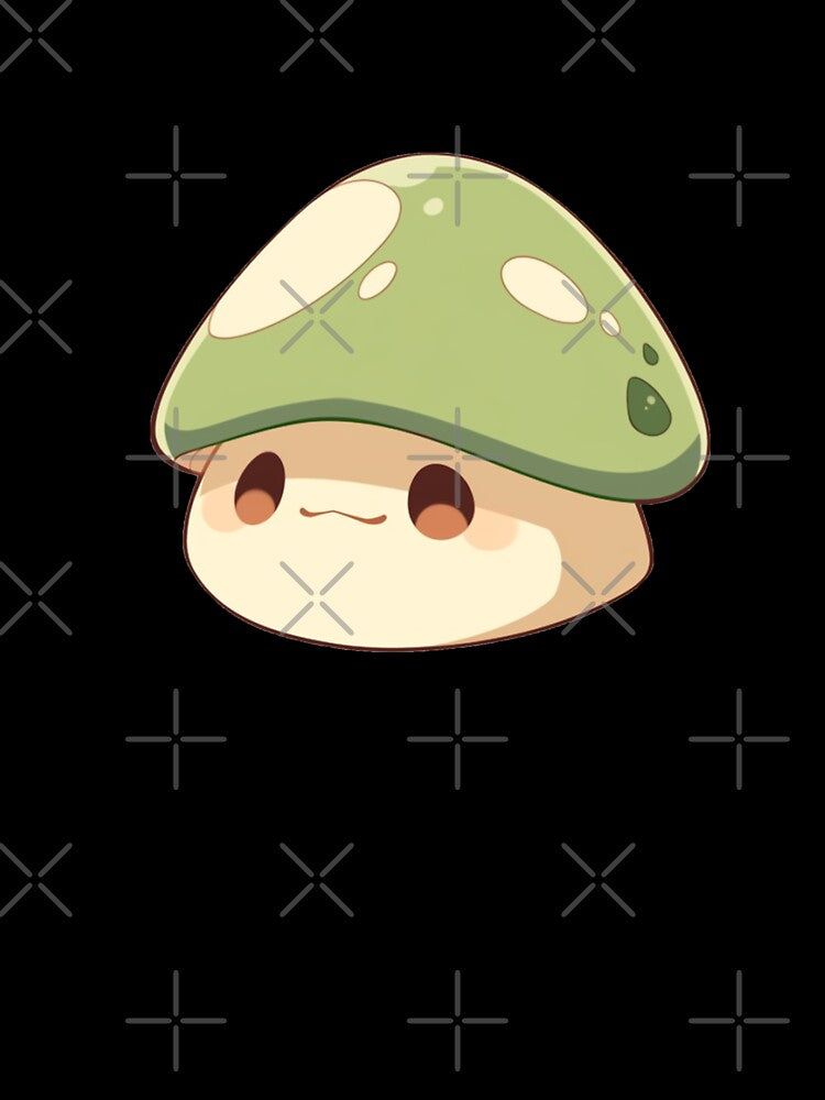 Cute Green Mushroom by Olorin97