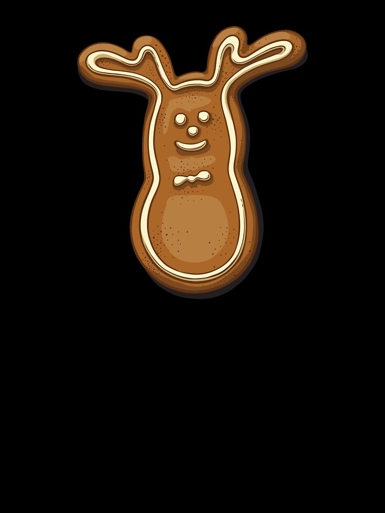 Christmas Gingerbread Reindeer Cookie by rocketdandy