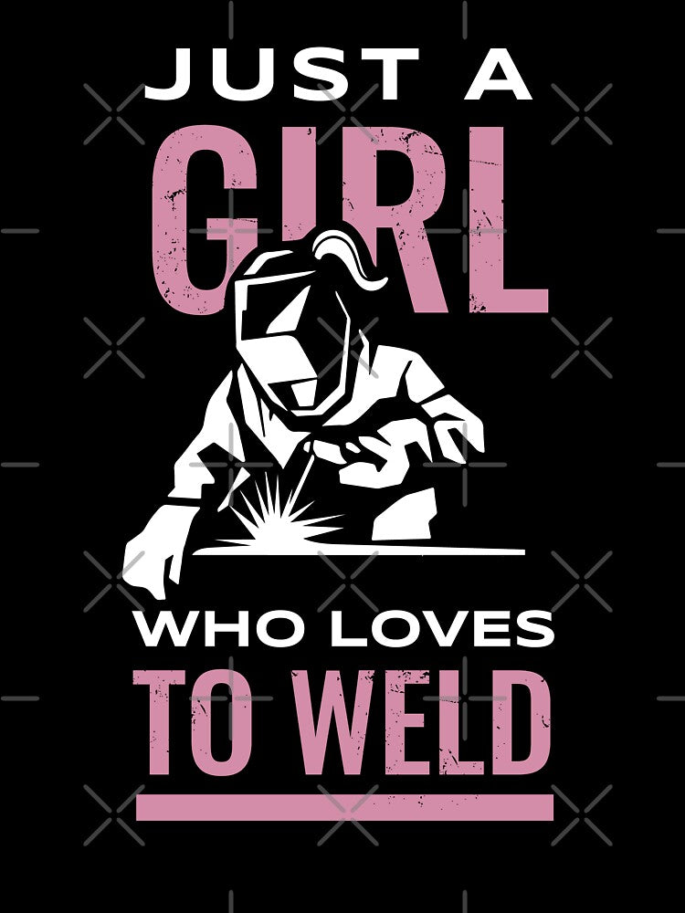 Woman Welder Quote Welding Girl Sayings Gift by fiskooriginal