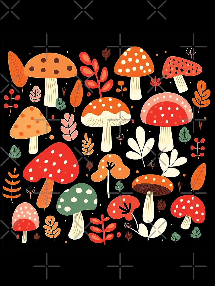 Mushroom pattern#6 by FunArt4You