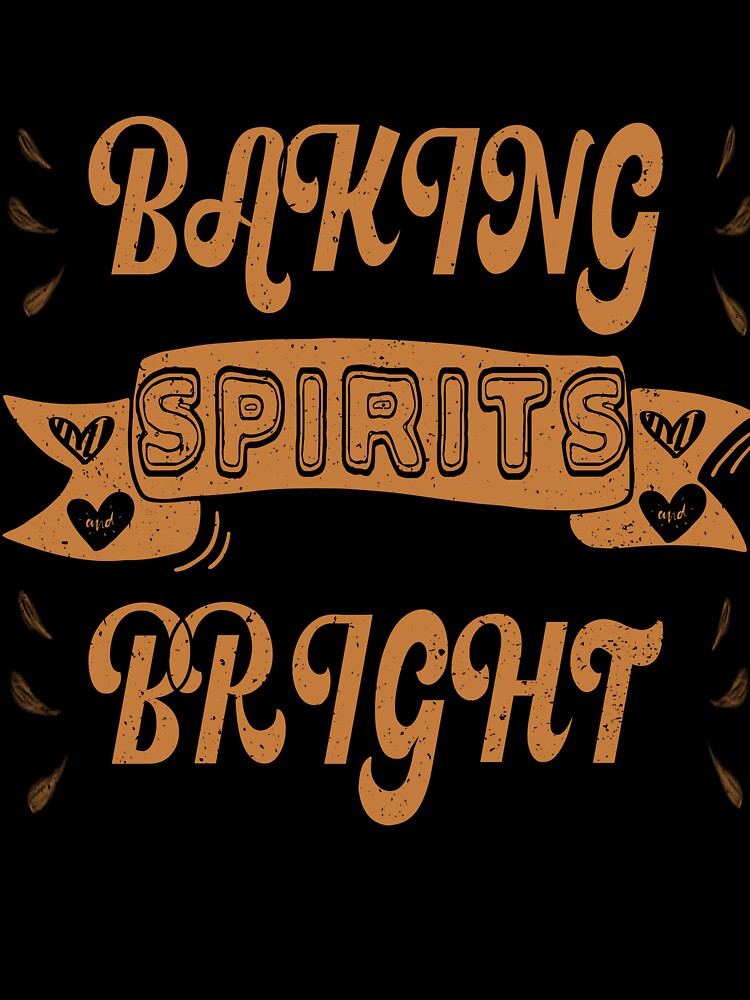 Baking Spirits Bright – Cute Gingerbread Christmas Cookies by PrintistryArt
