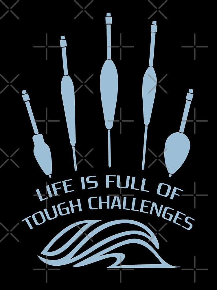 Fishing Pose Life tough Challenges Rod Fishing Gear Gift by TheAplus