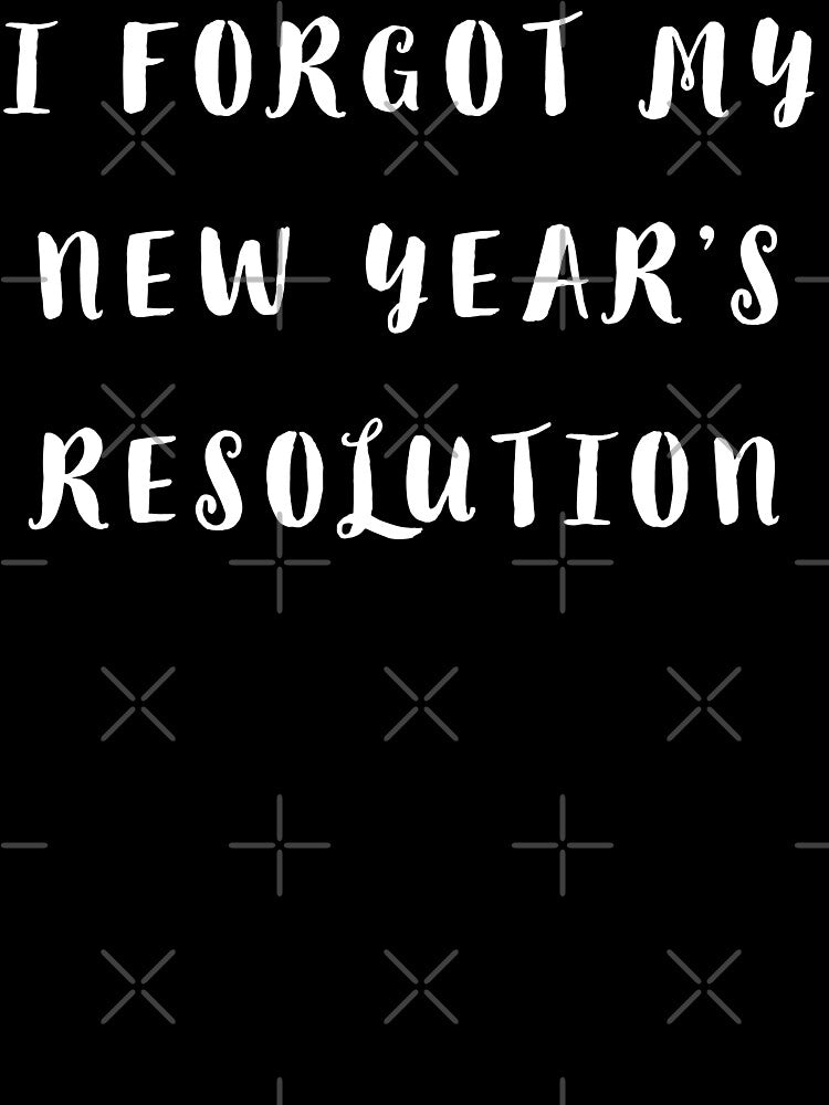 New Year's Resolution - Typography Design by art-by-shadab