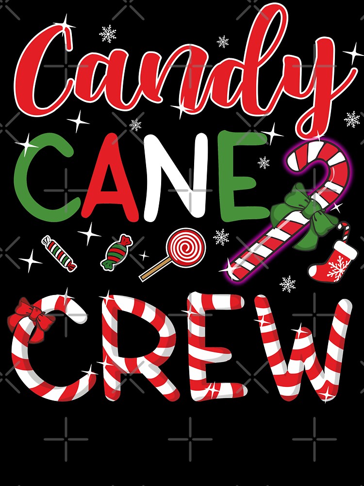 Candy Cane Crew Funny Christmas Family Matching Pajama by alenaz