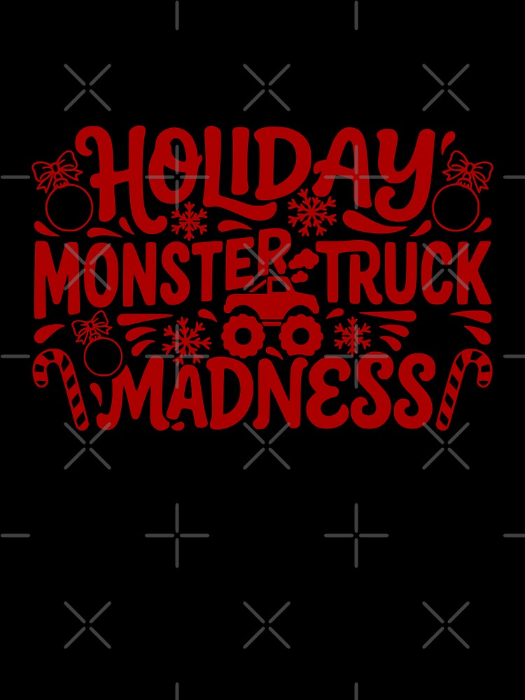 Holiday Monster Truck Madness by theartfulaspie