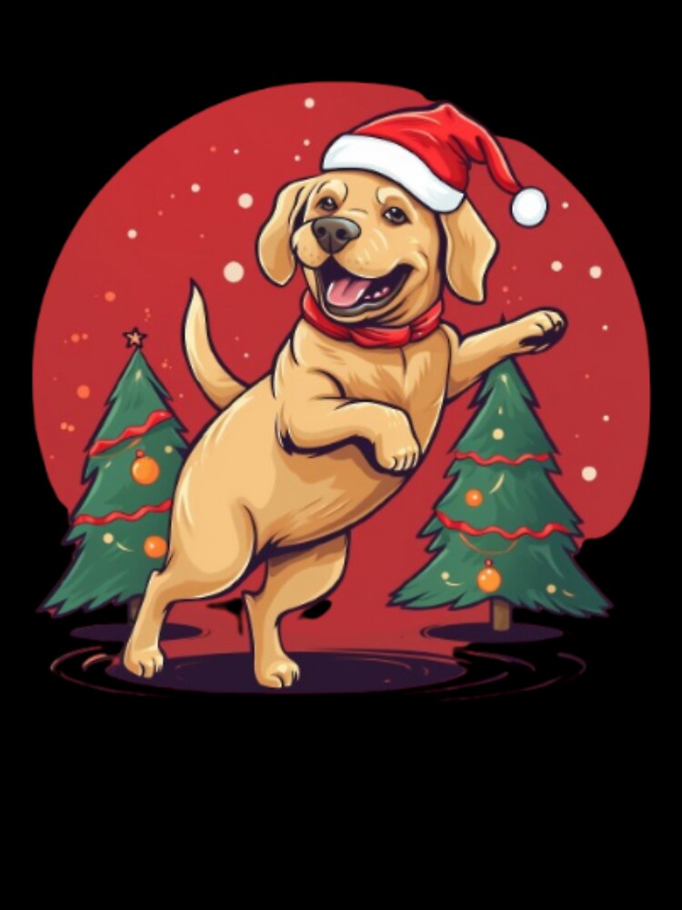 Dancing Christmas Dog by Nooknickstory