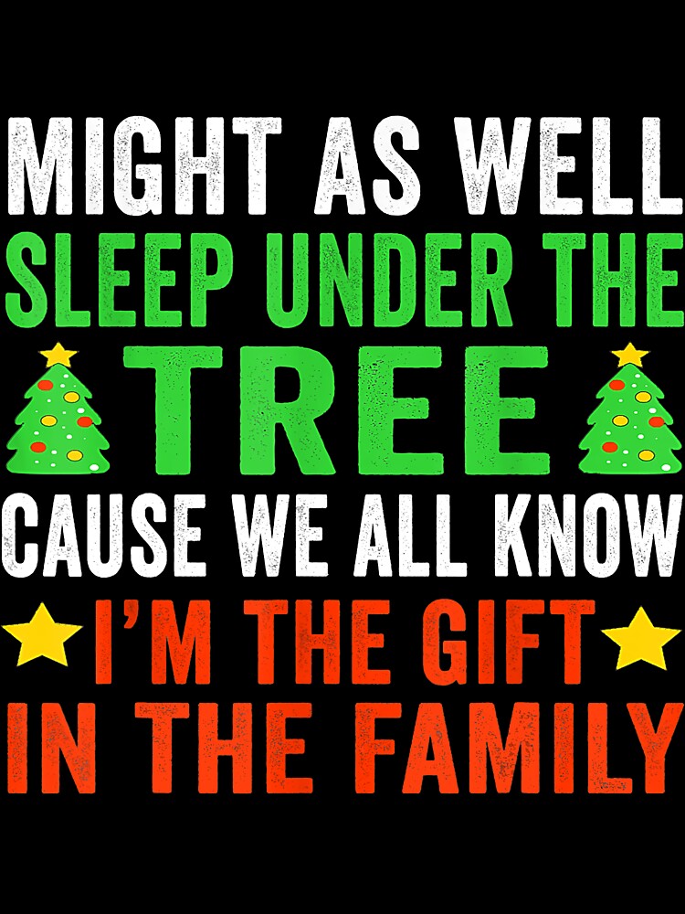 Funny Christmas Tee Shirts Kids Christmas Pajamas Girls Boys by Andrea146