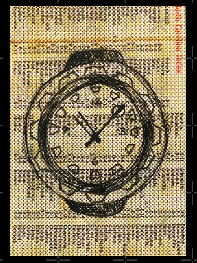 Steampunk Clock Collage by CherryCatDraws