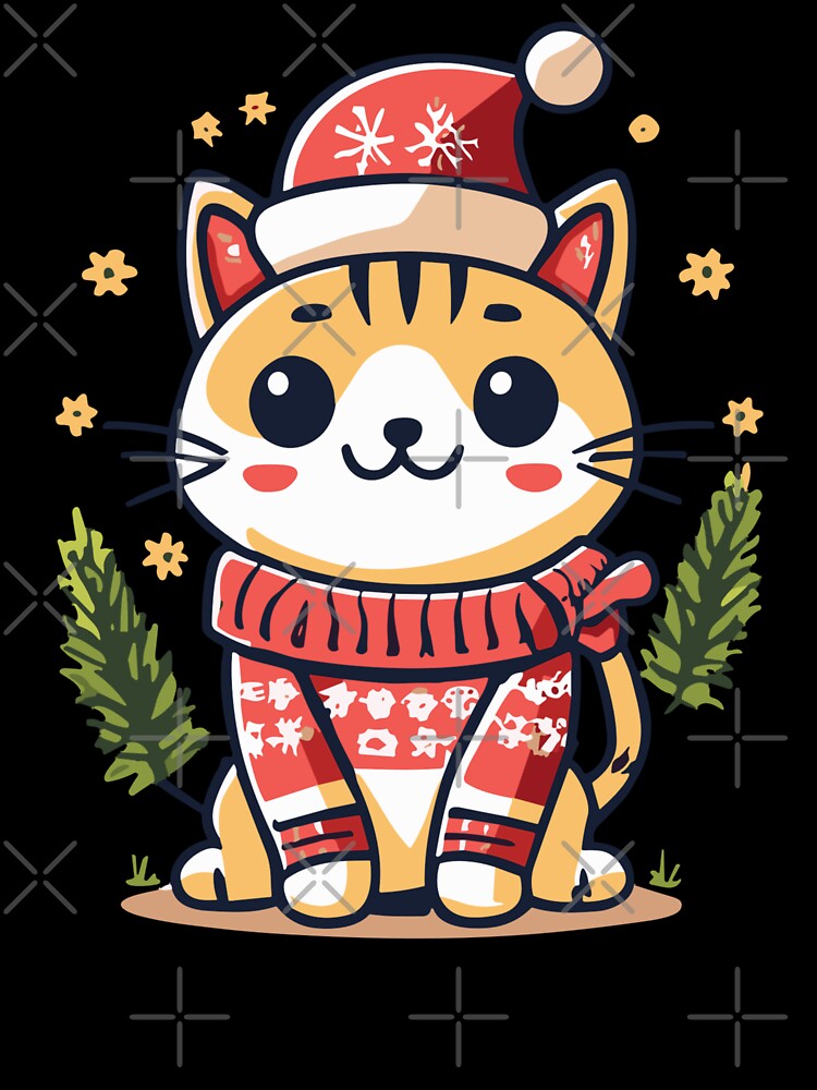 Christmas Cat | Cute Christmas Cat by ZingZone