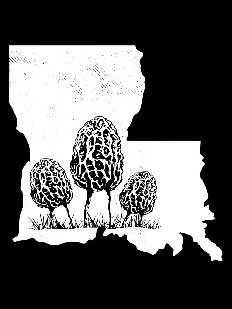 Louisiana Morel Mushroom Hunting by SkyCloudBlue