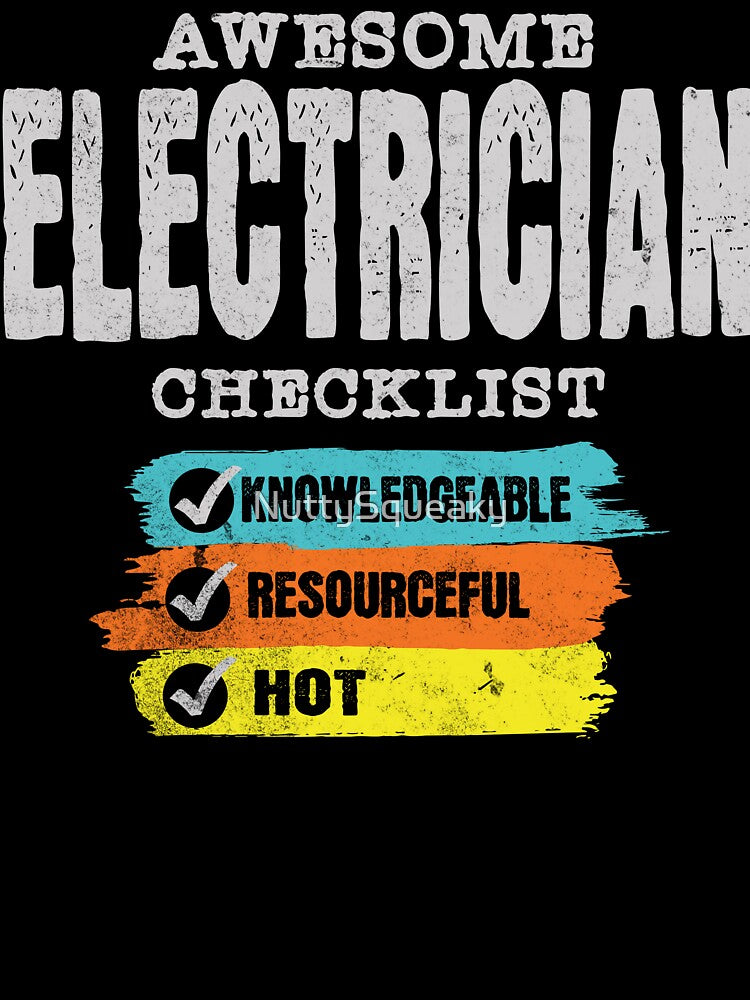 Awesome Electrician Checklist by NuttySqueaky