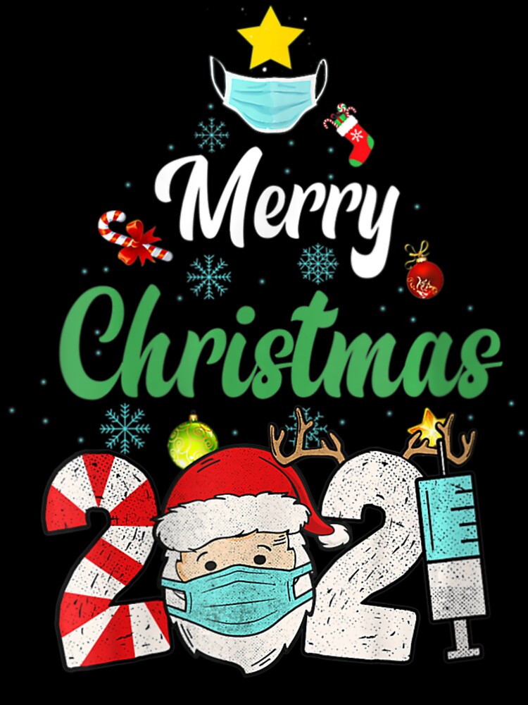 Merry Christmas 2021 Reindeer Pajamas Family Xmas by whenevery3