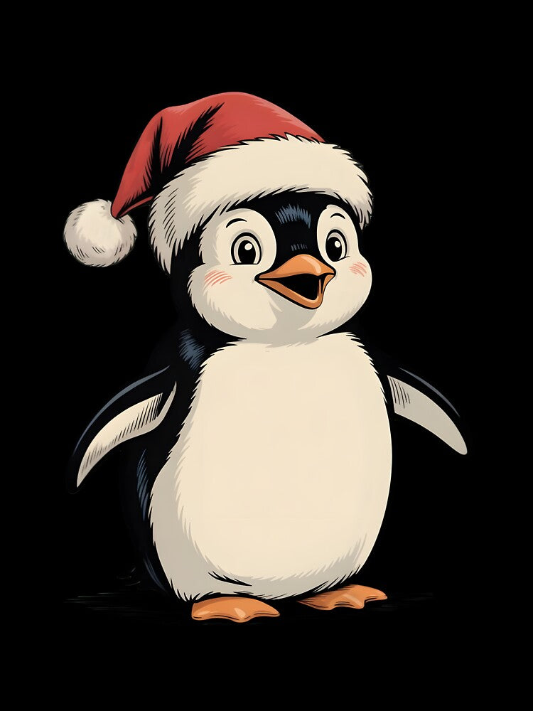 Christmas penguin by HAPPYinPIECES