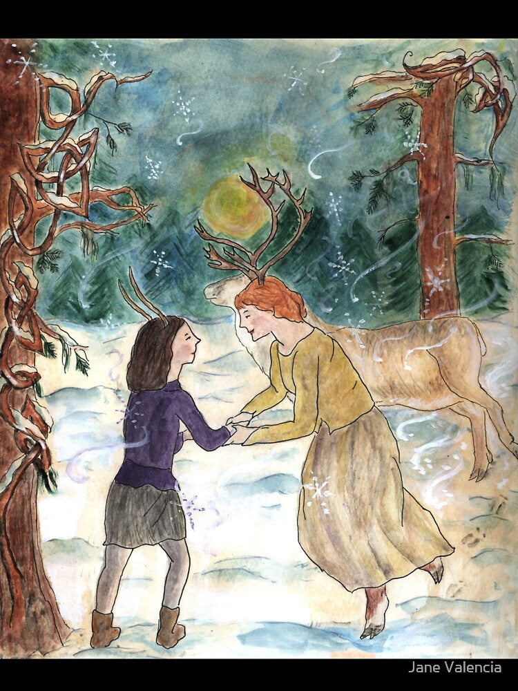 The Year She Grew Her Antlers by Jane Valencia
