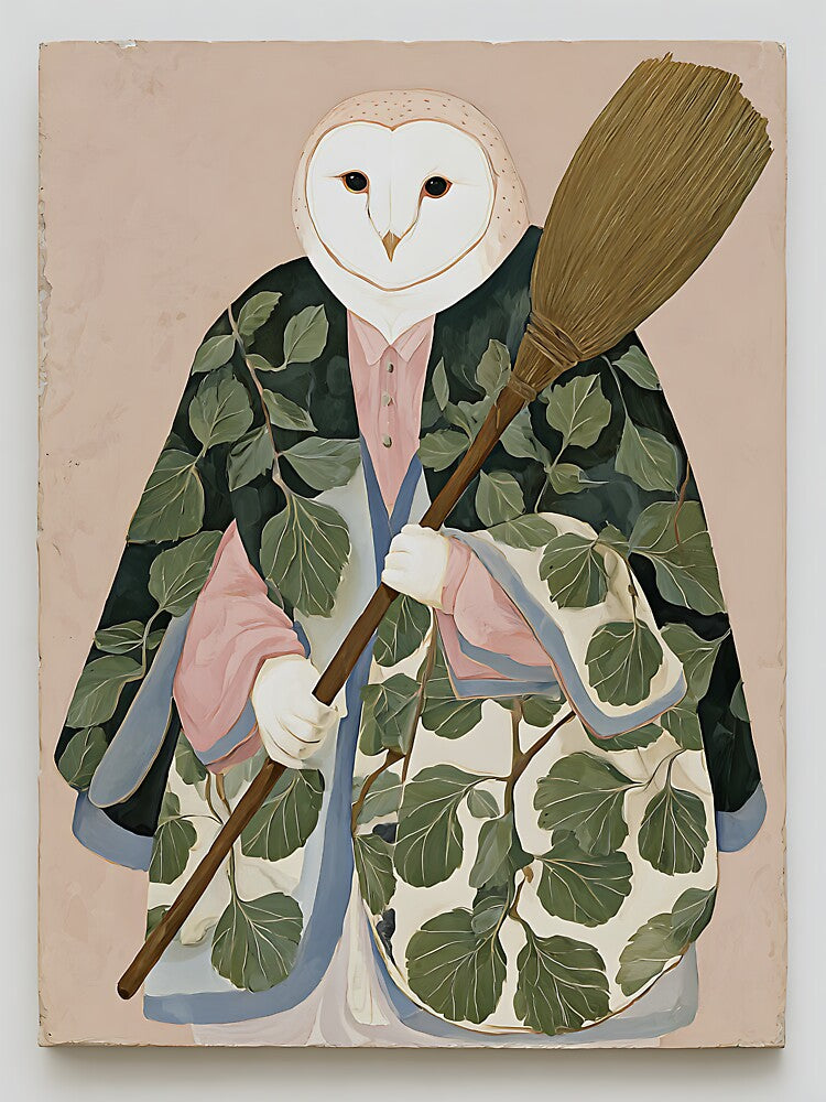 The Whimsical Cottagecore Owl by bapupa