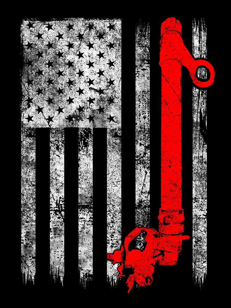 Silhouette Power Line Fuse American Flag Lineman by jonawillian