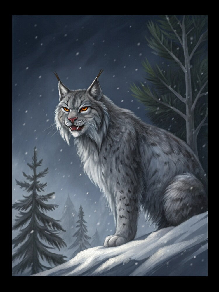 Jólakötturinn (Yule Cat) 31 by AIfolklore