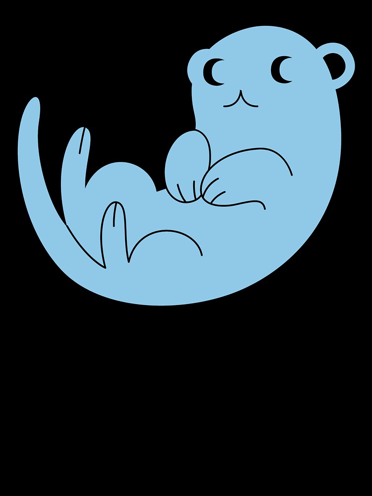Otter Pastel Blue by 37jlee
