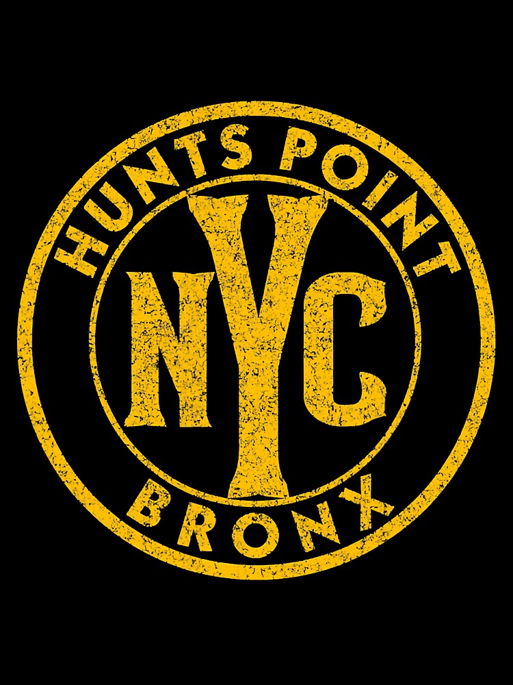 Hunts Point Bronx Nyc Vintage Sign by BundlerVq