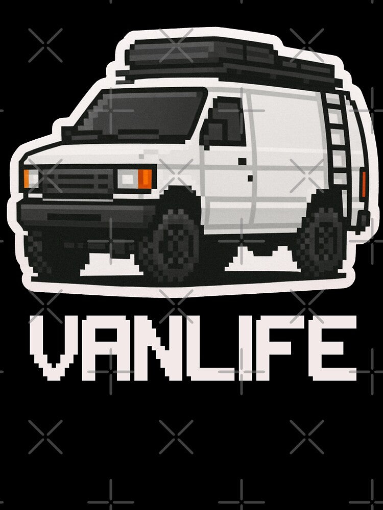 Econoline vanlife 8bit by VANLIFE.