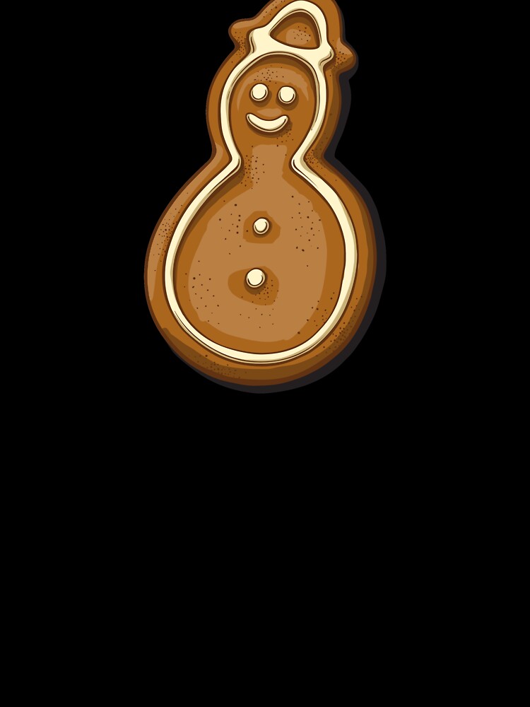 Christmas Gingerbread Snowman Cookie by rocketdandy