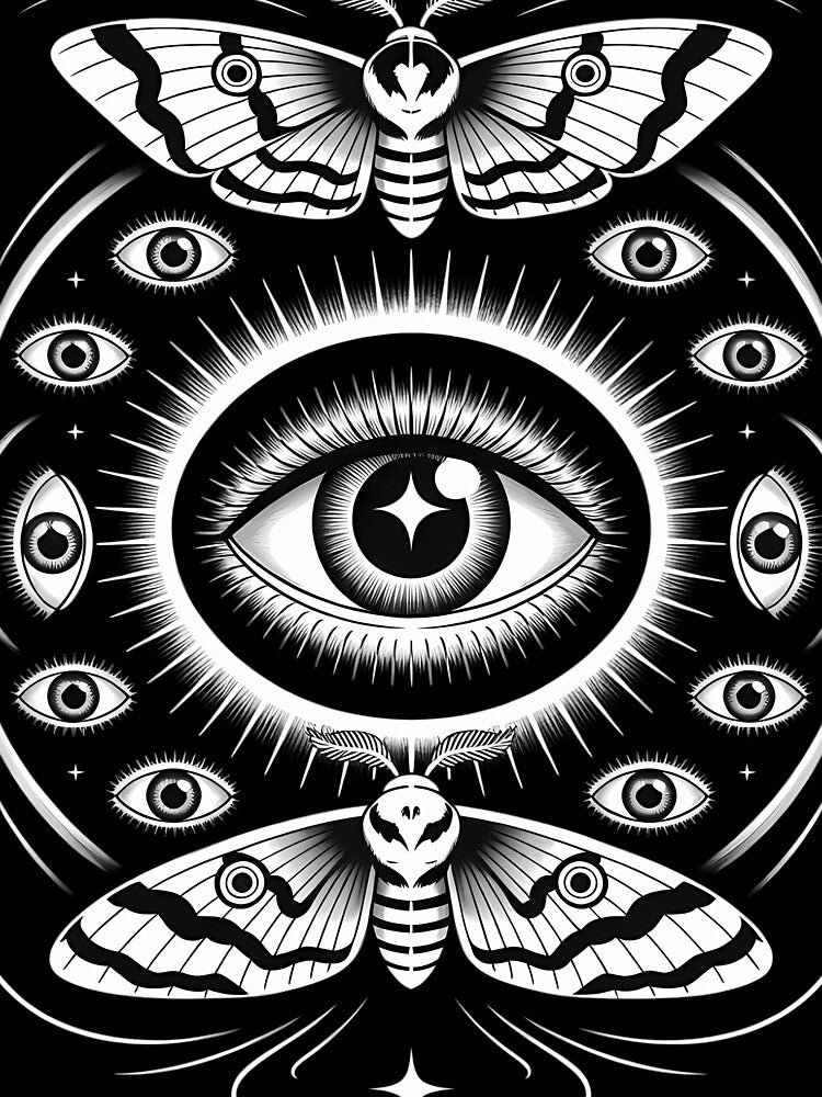 Moths Eyeballs Weird Eyes Fairy Grunge Fairycore Weirdcore by FlankinMew