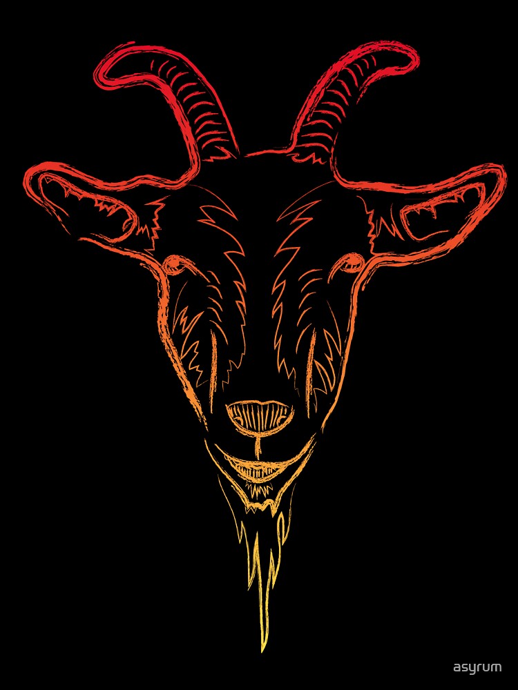 goat sketch by asyrum